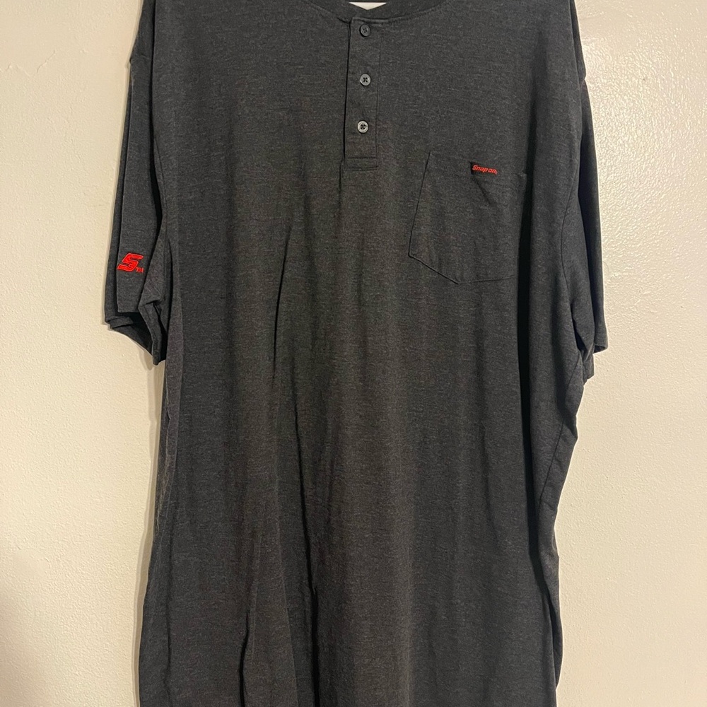 Snap-On Dark Gray Shirt